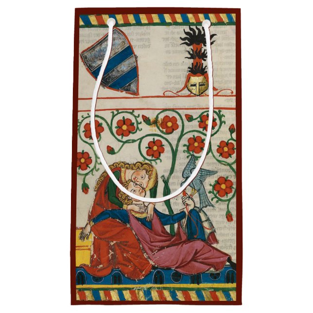 Courtly Love Customizable Gift Bag (Front)