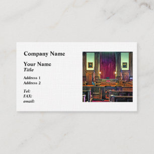 Courtroom Business Card