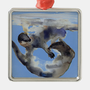 Courtship Metal Ornament