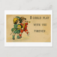 Courtship Postcard (1914)