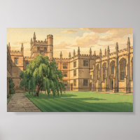 Courtyard at Oxford University
