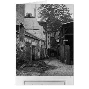 Courtyard at rue Larrey 8, Paris, 1858-78