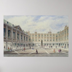 Courtyard of St. Thomas's Hospital Poster