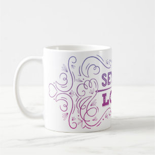 Cousez dans la tasse d'amour