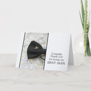 Cousin best man thank you