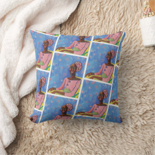 Cousin Betty by KAB Throw Pillow