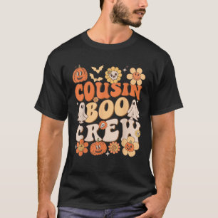 Cousin Boo Crew Halloween Retro Matching Family Co T-Shirt