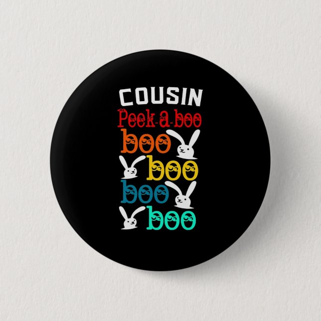 Cousin Bunny Game For Novelty 2 Inch Round Button (Front)