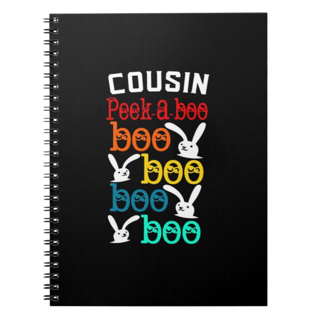 Cousin Bunny Game For Novelty Notebook (Front)
