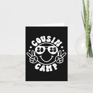 Cousin Camp 2025 Camper Camping Campfire Summer Va Card
