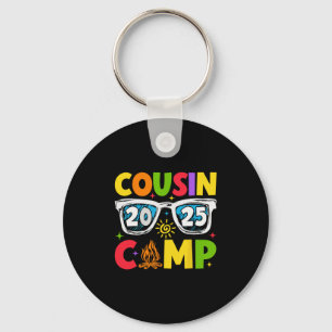 Cousin Camp 2025 Family Vacation Summer Camping 1 Keychain
