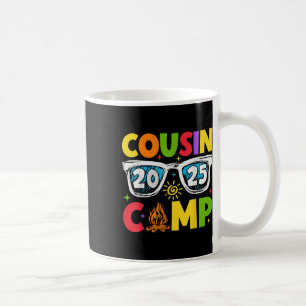Cousin Camp 2025 Family Vacation Summer Camping  Coffee Mug