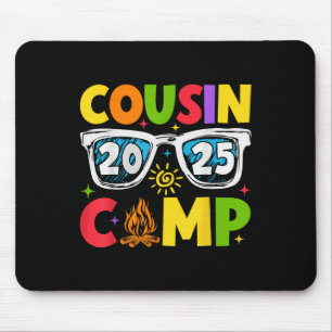 Cousin Camp 2025 Family Vacation Summer Camping  Mouse Pad