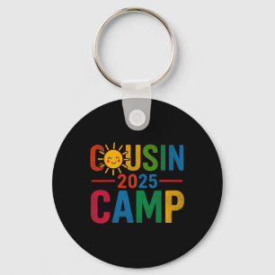 Cousin Camp 2025 Summer Vacation Family Gathering Keychain