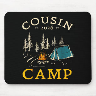 Cousin camp 2026 family vacation summer camping  mouse pad