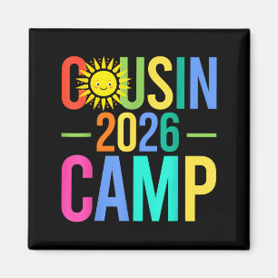 Cousin camp 2026 matching family vacation summer magnet