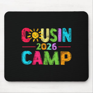 Cousin camp crew 2026 summer vacation beach family mouse pad