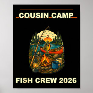 Cousin camp fish crew 2026  poster