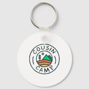 Cousin Camp Friends Summer Travel Family Vacation Keychain