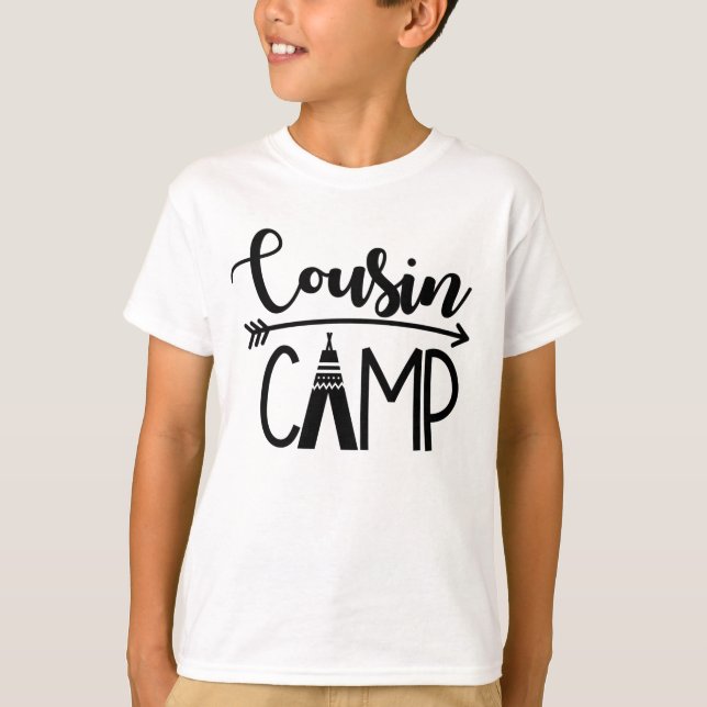 Cousin Camp T-Shirt (Front)
