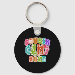 Cousin Camping Crew 2025 Spring Break Summer Trip Keychain