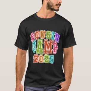 Cousin Camping Crew 2025 Spring Break Summer Trip  T-Shirt