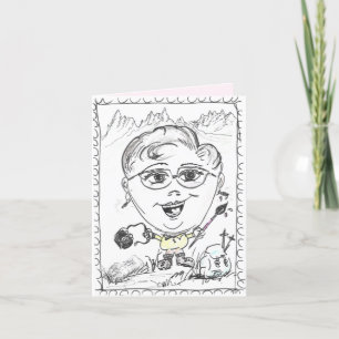 cousin cartoon card
