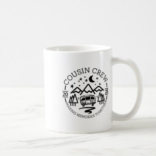 Cousin Crew 2025 Camping Trip Making Memories Matc Coffee Mug