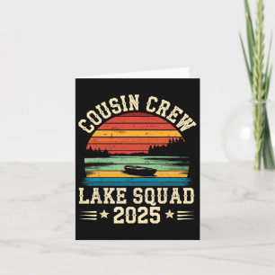 Cousin Crew 2025 Cousin Crew Lake Squad Card