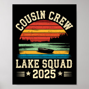 Cousin Crew 2025 Cousin Crew Lake Squad  Poster