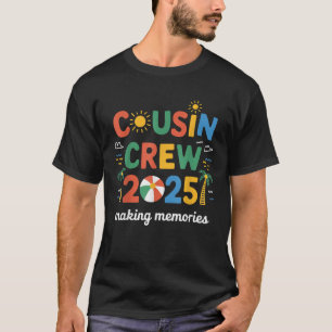 Cousin Crew 2025 Family Matching Boys Girls Cousin T-Shirt