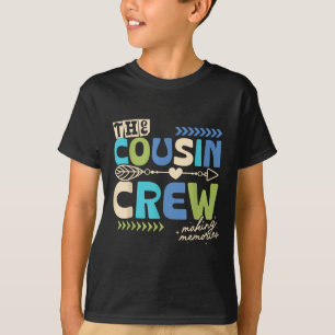Cousin Crew 2025 Making Memories Family Vacation C T-Shirt