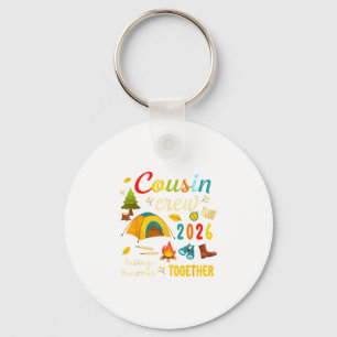 Cousin crew 2026 making memories cousins trip kids keychain