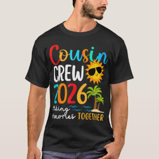 Cousin Crew 2026 Summer Vacation Beach Family T-Shirt