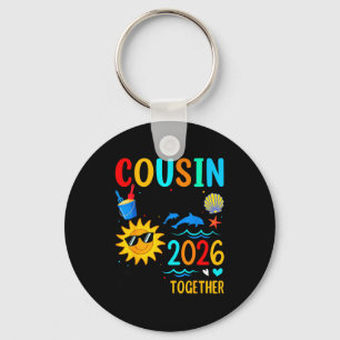 Cousin crew 2026 summer vacation beach family trip keychain