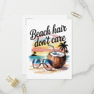 Cousin Crew 2026 Summer Vacation Beach Invitation Postcard