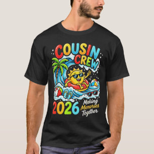 Cousin crew 2026 vacation summer memories matching T-Shirt