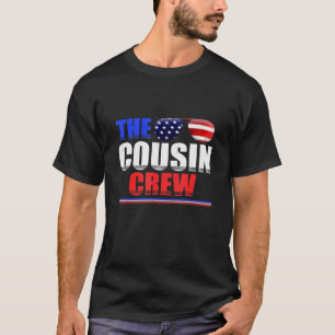 Cousin Crew 4th Of July Usa Patriotic Family Indep T-Shirt