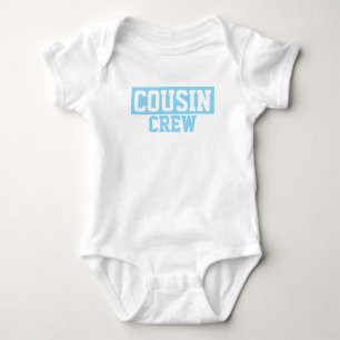 Cousin Crew Blue Baby T-Shirt Bodysuit