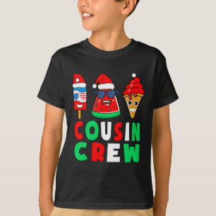 Cousin Crew Christmas In July Squad Pyjamas Matchi T-Shirt