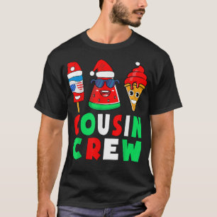 Cousin Crew Christmas In July Squad Pyjamas Matchi T-Shirt