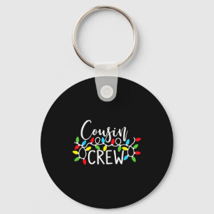 Cousin Crew Christmas Kids Cousins Christmas Crew Keychain