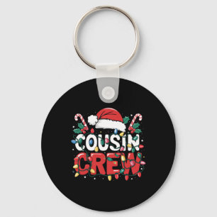 Cousin Crew Christmas Kids Cousins Christmas Crew Keychain