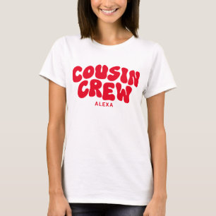 Cousin Crew Christmas Matching Family Reunion T-Shirt