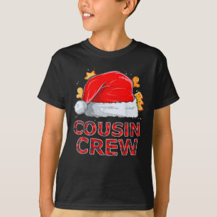 Cousin Crew Christmas Squad Funny Family T-Shirt