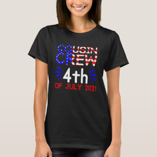 Cousin Crew Cousins Squad July 4th 3 T-Shirt