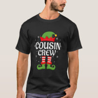 Cousin Crew Elf Xmas Matching Family Elf Squad Chr