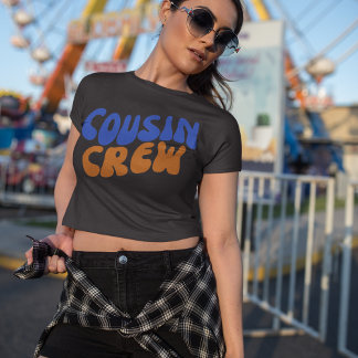 Cousin Crew Family Matching Retro T-Shirt