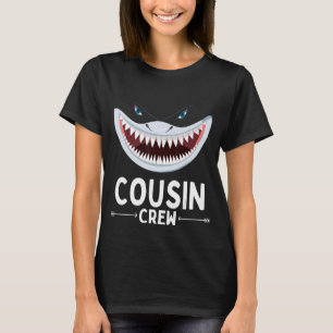 Cousin Crew Family Reunion Matching Group Cute Sha T-Shirt