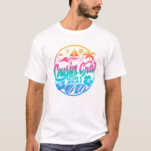 Cousin Crew Family Summer Vacation Beach Cruise Su T-Shirt